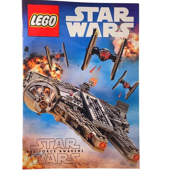 Lego Star Wars The Force Awakens, 2015 Full Color, Lego Club Mini Figures List - Picture 1 of 7